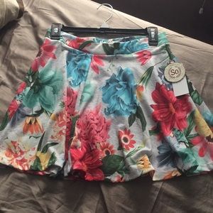 flower skirt